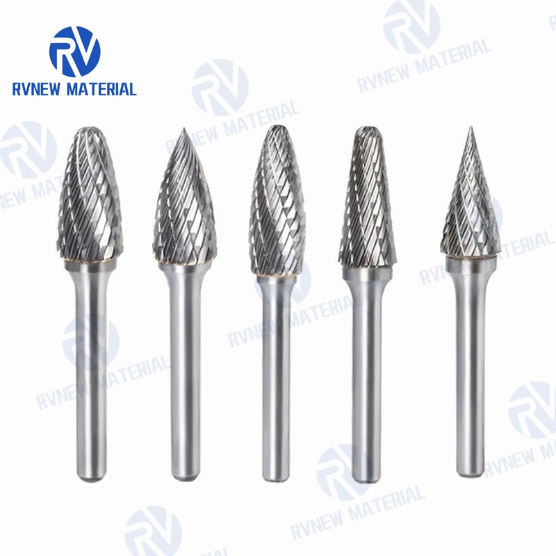  Rotary Tools Carbide Rotary Files 1/4 Shank for Metal