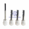 Carbide End Mills Cutting Tools HRC65 CNC Milling Cutter Carbide End Mill for Hardened Steel 