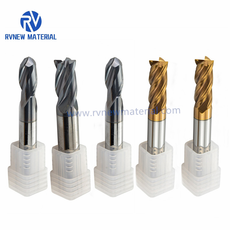 CNC Milling CutterCutting Tools Solid Carbide End Mill For Stainless Steel