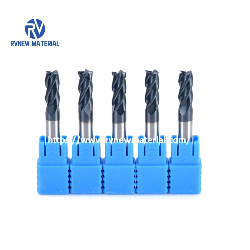 3 Flutes Long Length Solid Carbide End Mill For Aluminium