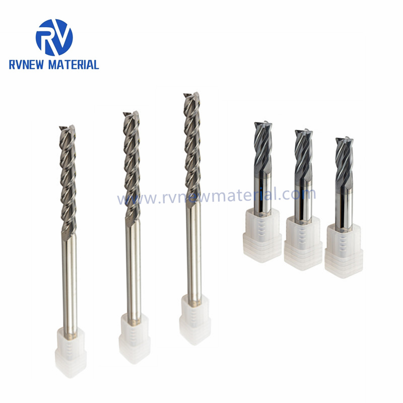 Tungsten Carbide Square End Mills/Flat Endmills from Manufacture 