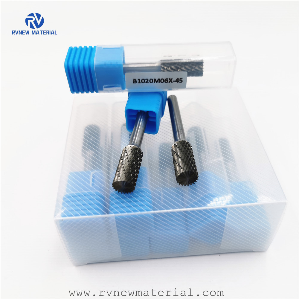  Double Cut Diamond Cut burr with end cut B0616/0820/1020/1225M06