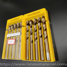 10mm M35 Co5 Stable Performance HSS Twist Drill Bit for Drilling Galvanized Pipe