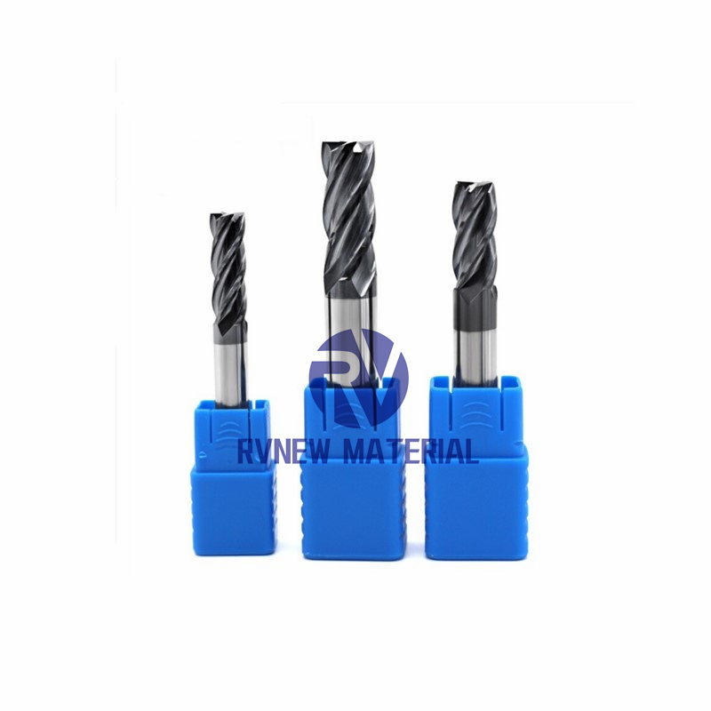 CNC Milling Cutter HRC 45-60 Tungsten Solid Carbide Square End Mills