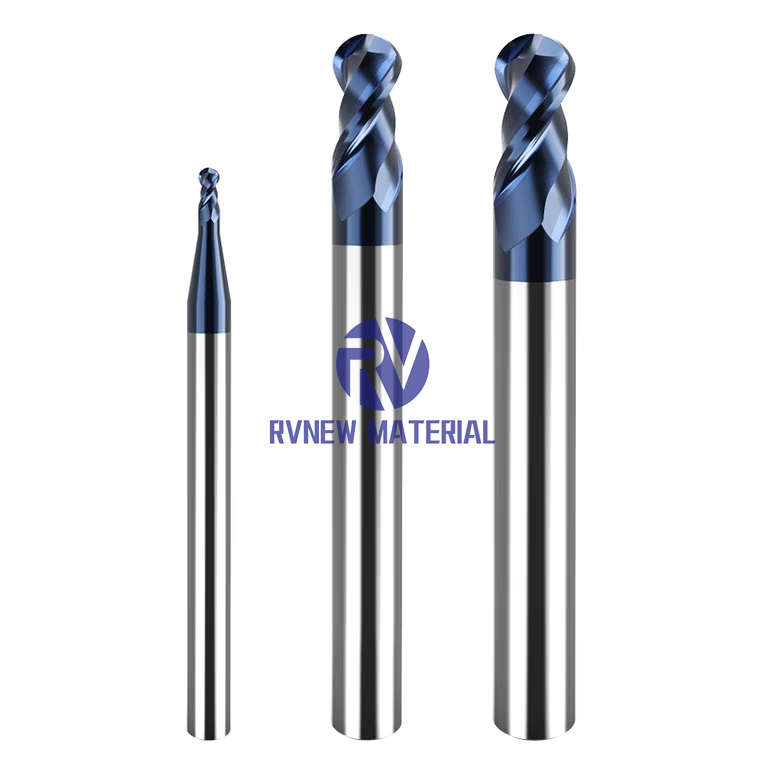 Ball Nose Solid Carbide Flatted End Mill for Stainless Steel 