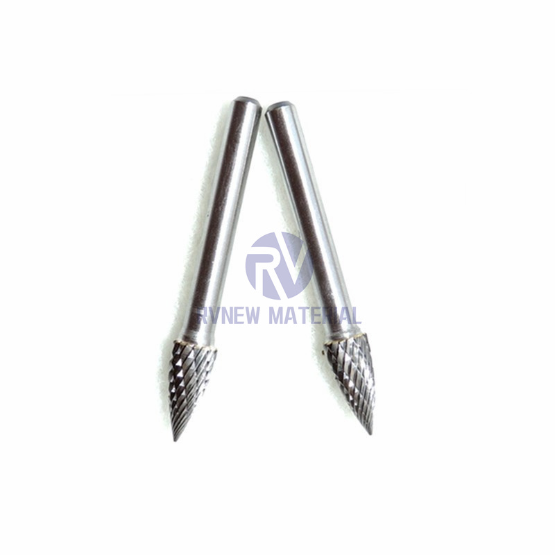 Double Cut Tungsten Carbide Rotary Burrs for Wood, Steel, Copper