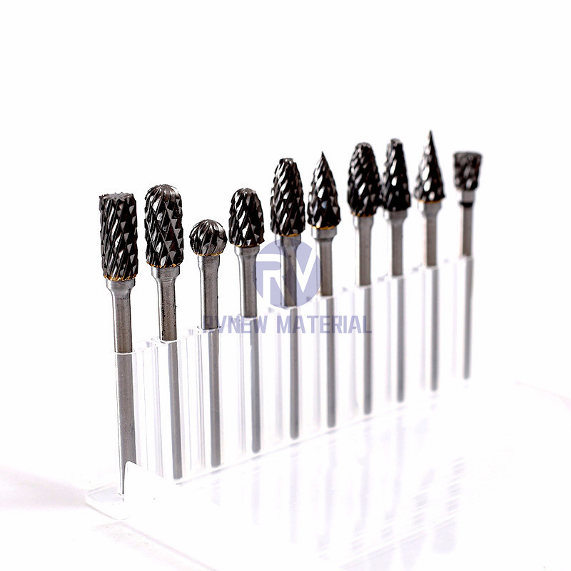High Quality Tungsten Carbide Rotary Burrs Set Tool for Wood Cutting