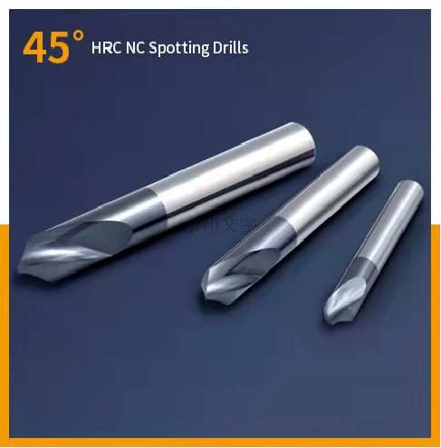 Solid Carbide NC Spotting Drills For General materials/Cast steels/Cast iron/Non-ferrous materials