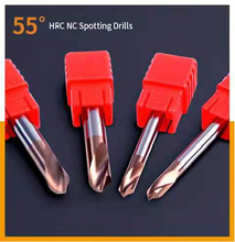 Solid Carbide NC Spotting Drills For General materials/Cast steels/Cast iron/Non-ferrous materials