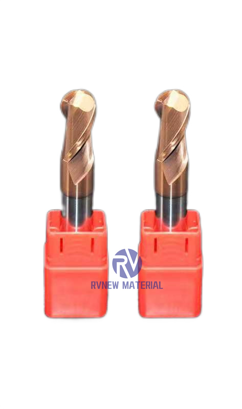  Carbide Ball Nose End Mill With TiALN Coating