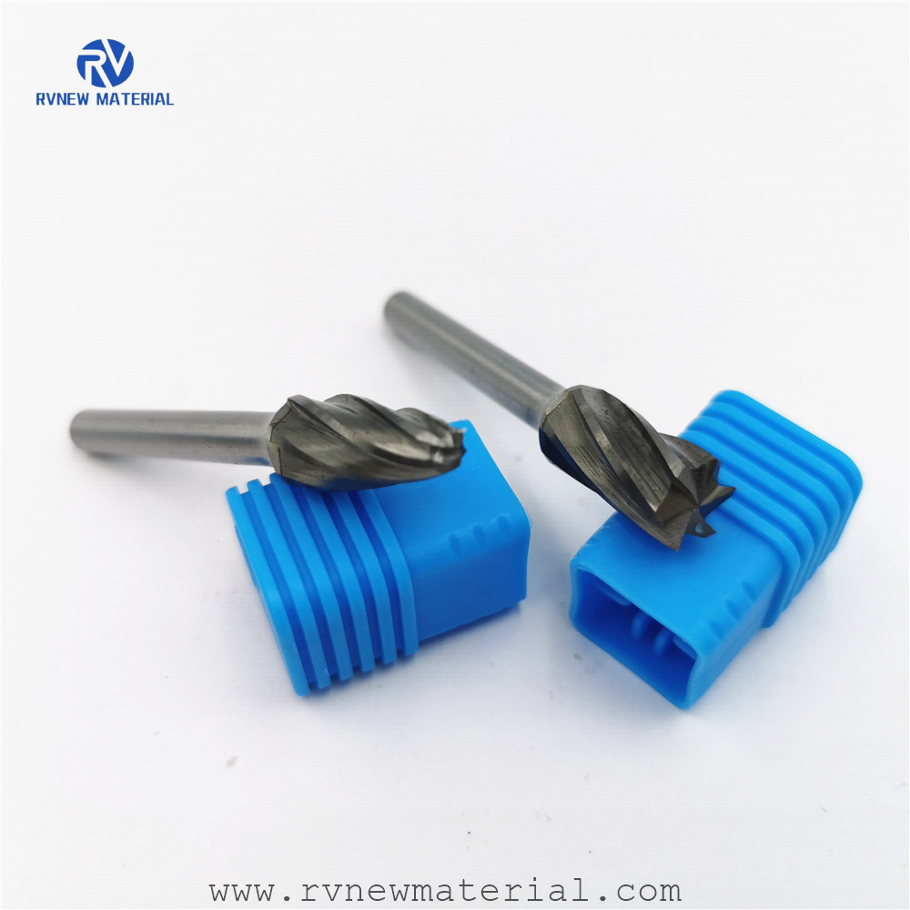 Double Cut Long 1/4" Shaft Carbide burrs