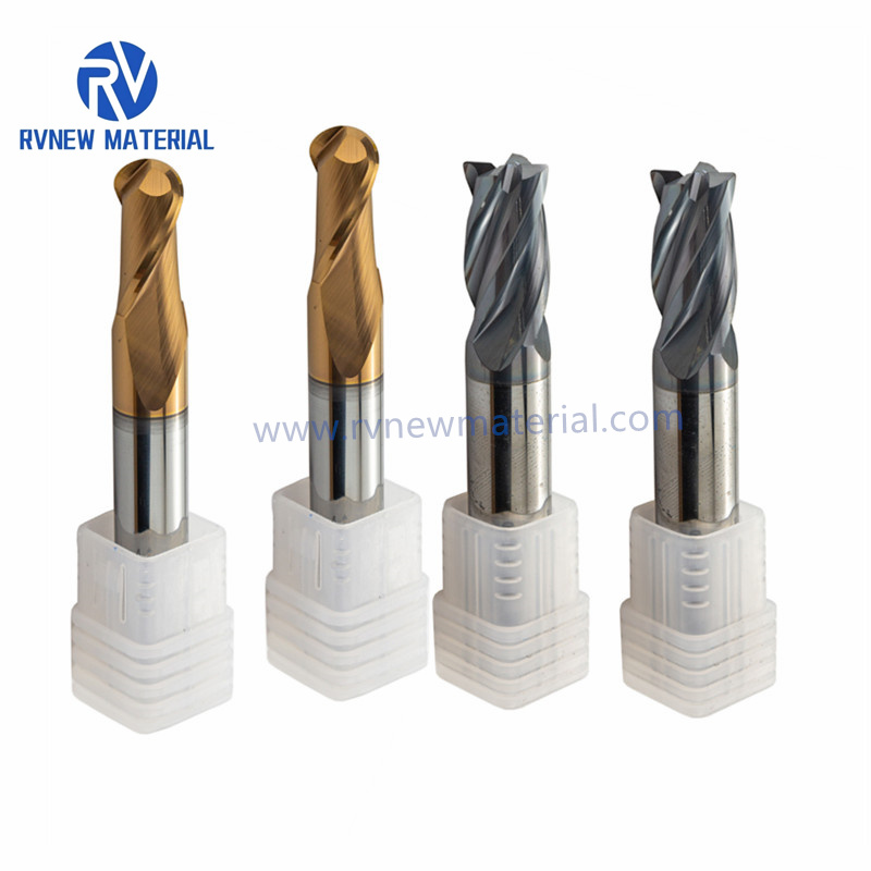 Solid Carbide Endmill Flat End Milling Cutter for Machine