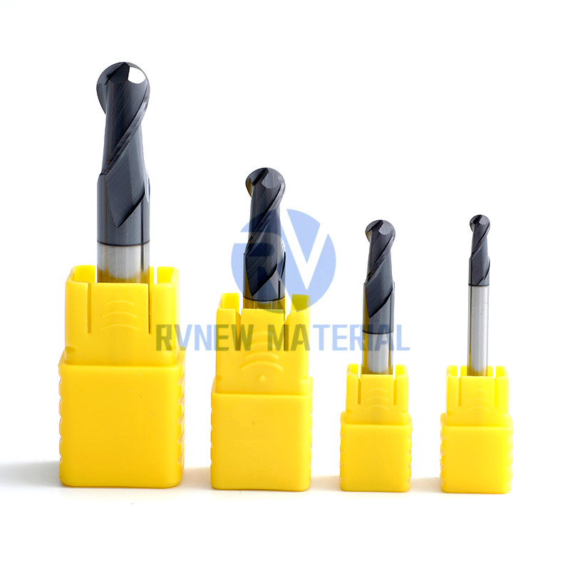 Solid Carbide 2 Flute End Mill Cutter For Aluminum