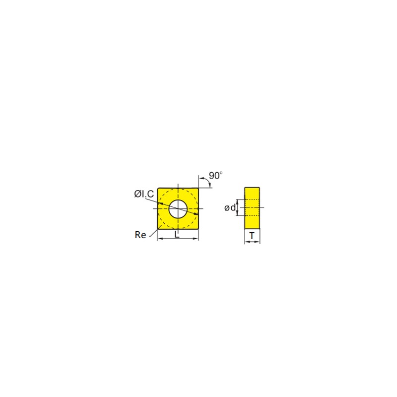 SNMG Series Carbide Turning Inserts with Excellent Edge Strength