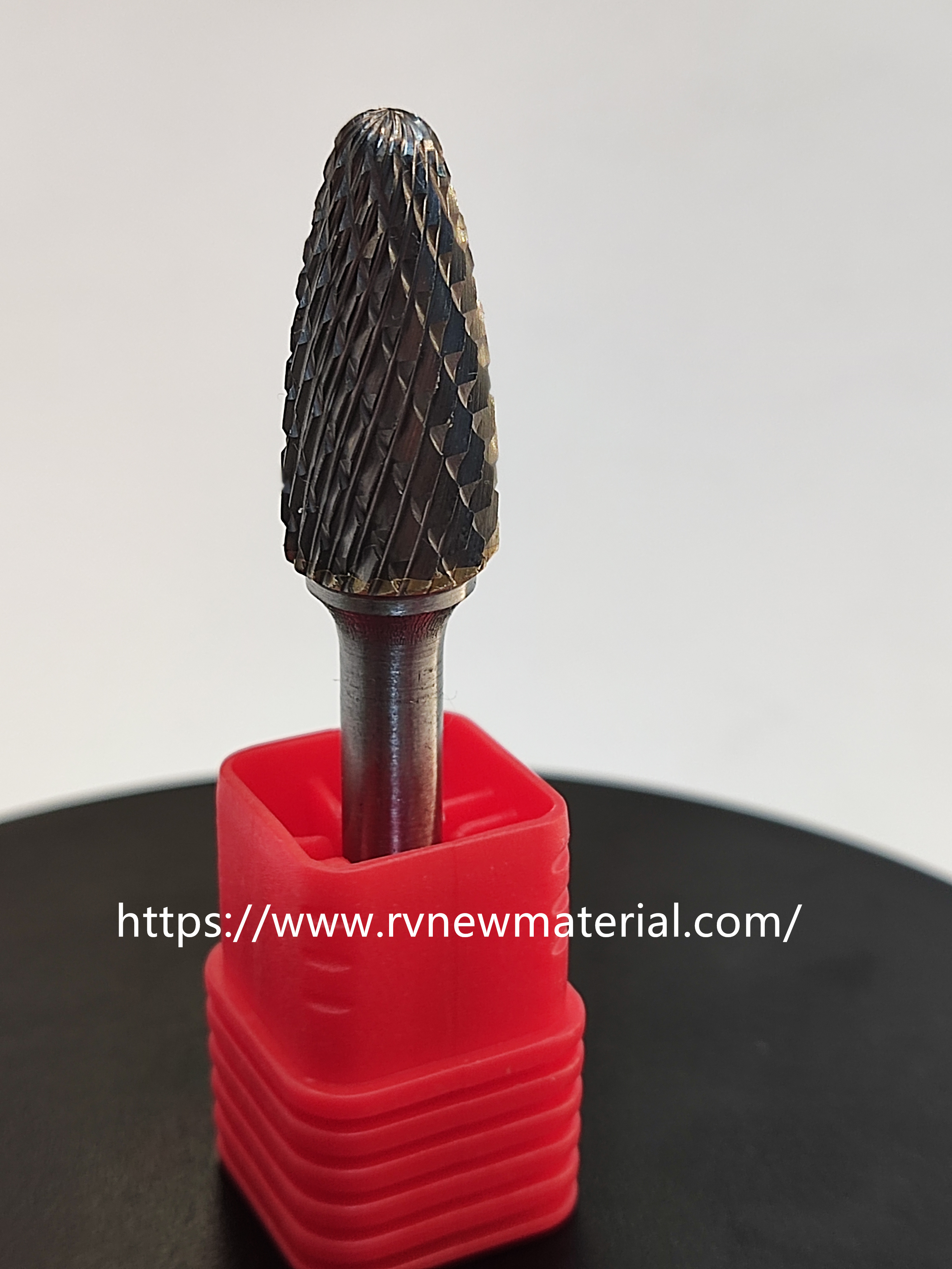 Cutting Grinder Bit 1/4" Tungsten Carbide Rotary Burrs for Deburring