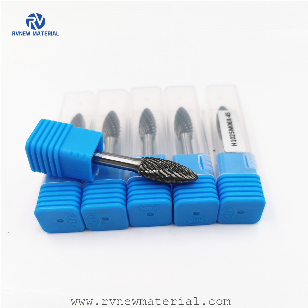 SH FLAME SHAPE - PREMIUM TUNGSTEN CARBIDE BURR