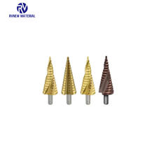 Round Shank HSS Step Drill for Tube Metal Sheet Drilling