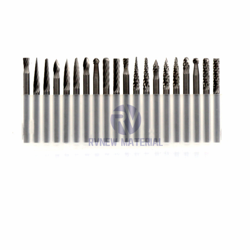 Tungsten Carbide Cylindrical Burrs Cutter Rotary File Set