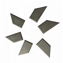 Brazed Tips Alloy Cutters Cemented Carbide Brazed Tips