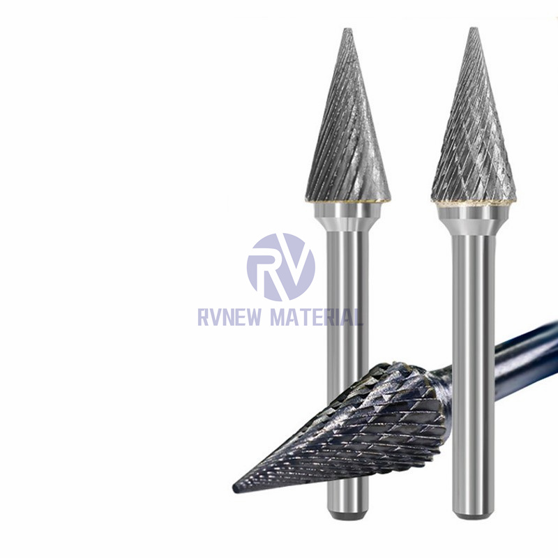 6MM Tungsten Head Carbide Burrs for Rotary Drill