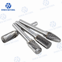  10pcs/Box Rotary Burrs Metalworking Rotary Files Tungsten Carbide Steel Rotary Burr Bit 