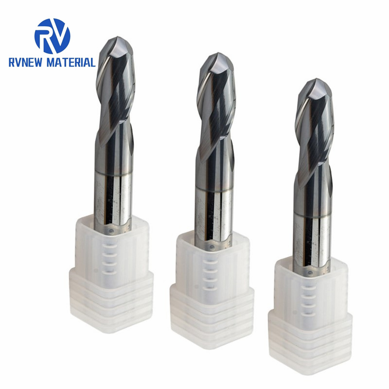 Ball Nose Solid Carbide Compression End Mill for Aluminum