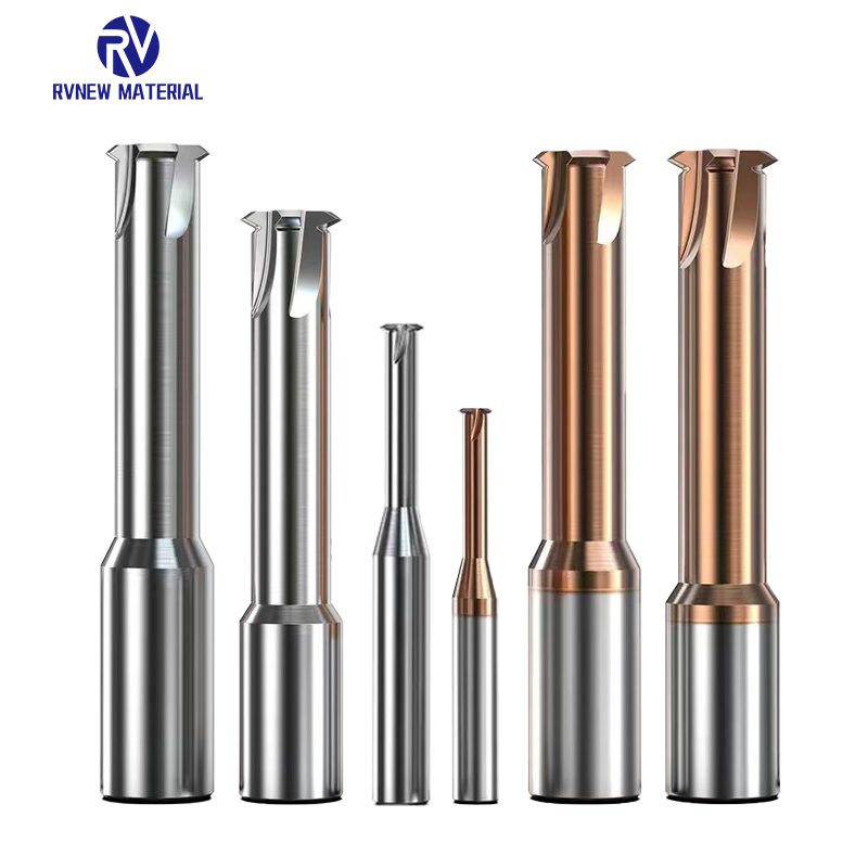 Single Tooth Carbide Thread End Mills Milling Cutter for Aluminum Use 