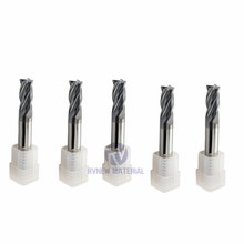 4 Flutes Solid Tungsten Carbide End Mills Milling Cutter for Metal Cutting