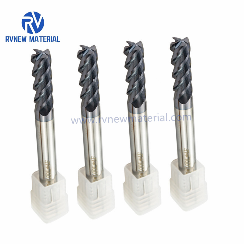 Carbide Cutting CNC Tool 4 Flute Carbide Endmill for Steel